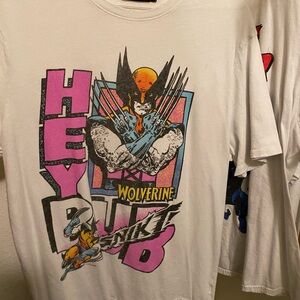 Junk Food Clothing White Tee with Graphic